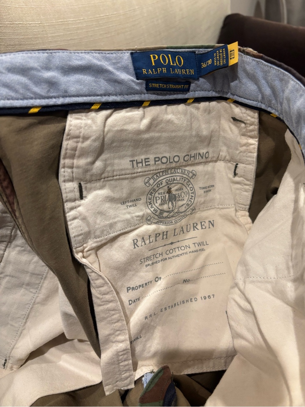 Size 36x30 Ralph Lauren Camo Pants (READ DESCRIPTION) - Picture 10 of 10